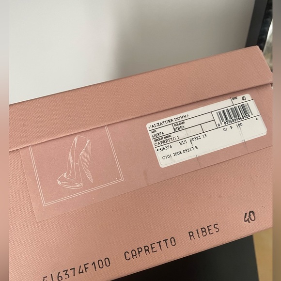 Miu Miu Prada Deco Runway Lucite Heels Rare - Picture 6 of 8